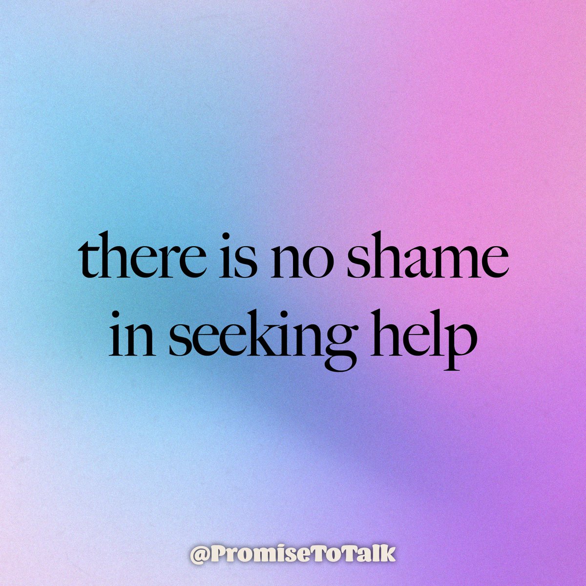 PromiseToTalk's tweet photo. Talking to someone about your mental health is a great first step to improving your well-being. If you need help, visit https://t.co/Ibez7xHz6j for mental health resources. #PromiseToTalk #MentalHealth https://t.co/IKS42X2fbJ