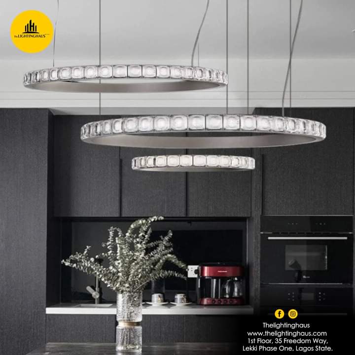 thelightinghaus's tweet photo. The Aura Pendant offers a striking presence that will dress up any space with its array of Krek crystal pieces set into a thin metal ring, reminiscent of a diamond bracelet.

Call/WhatsApp 08025018557 to order😋😋

Get 5% off when you order from https://t.co/opZzENIlBM https://t.co/7KYNdYURlj
