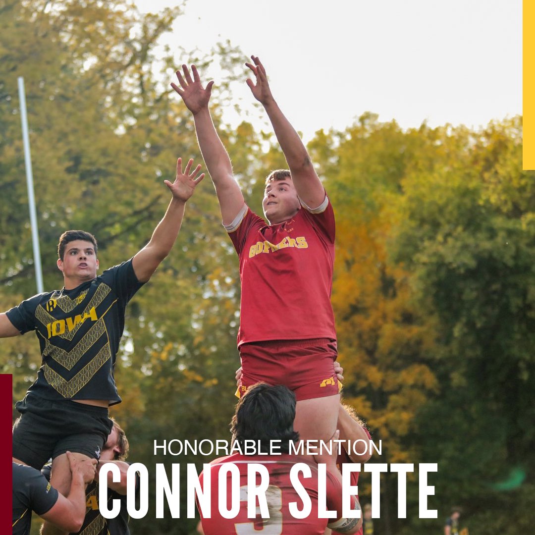 UofMRugby's tweet photo. DEV SIDE MAN OF THE MATCH⬇️

Ike had his breakout game for the Gophers. He played solid defense and made some barnstorming runs.

Connor hardly looks like he started playing rugby less than a month ago. He is playing well every time he takes the field.

Congratulations Gophs💪🎉 https://t.co/eCd48xuYmp