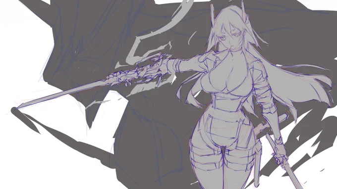 LUCID and Star Jackal wallpaper in progress. I'm still at the first scene writing this oneshot. Yes. I'm making a oneshot for her and SLYFR. 