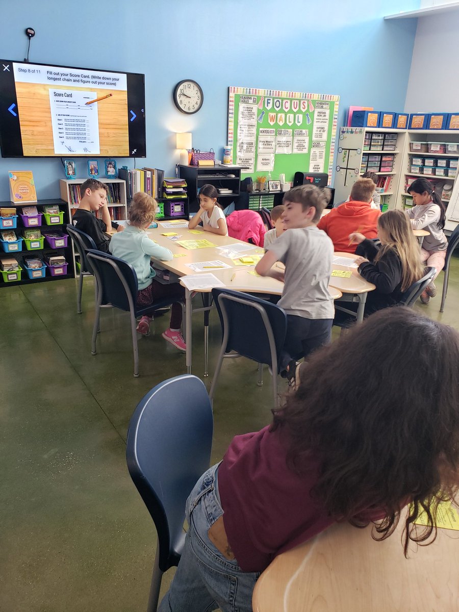 JRESCollins's tweet photo. 5th grade is all about Science today. We are learning about the "Web of Life" with @MysterySci this morning! Students are having fun playing the "Eat or Be Eaten" food chain game! @JresRockets https://t.co/to1ATzk3Ge