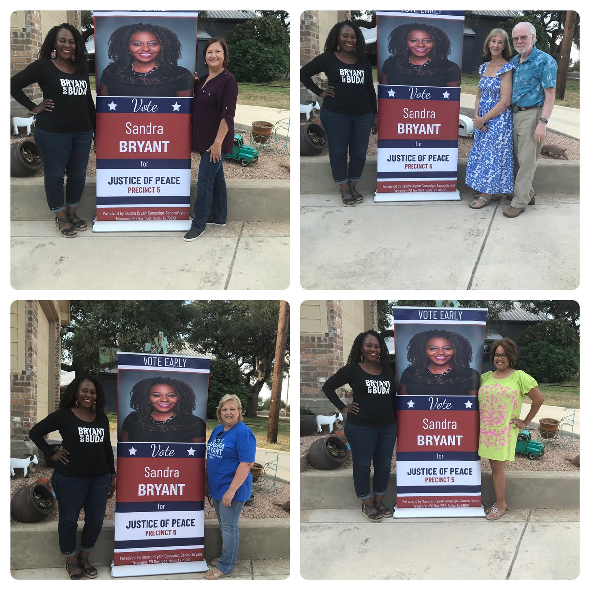 Sandrab32's tweet photo. Thank you to Tiffany Curnutt for hosting my Meet’n Greet 💜 https://t.co/TqspeHMA6n

#bryantforbuda https://t.co/qVXHHDwJg8