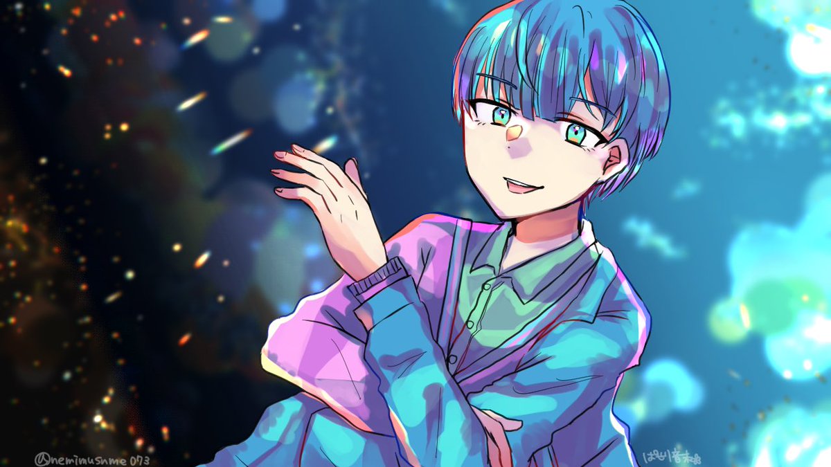 nemimusume073's tweet photo. 【 神神化身 】七生千慧
『君の笑顔すらも、
海の底に紛れてしまいませんように』
#PictureList #ボカコレ2022秋 #神神化身 https://t.co/mx1bPVNBMz