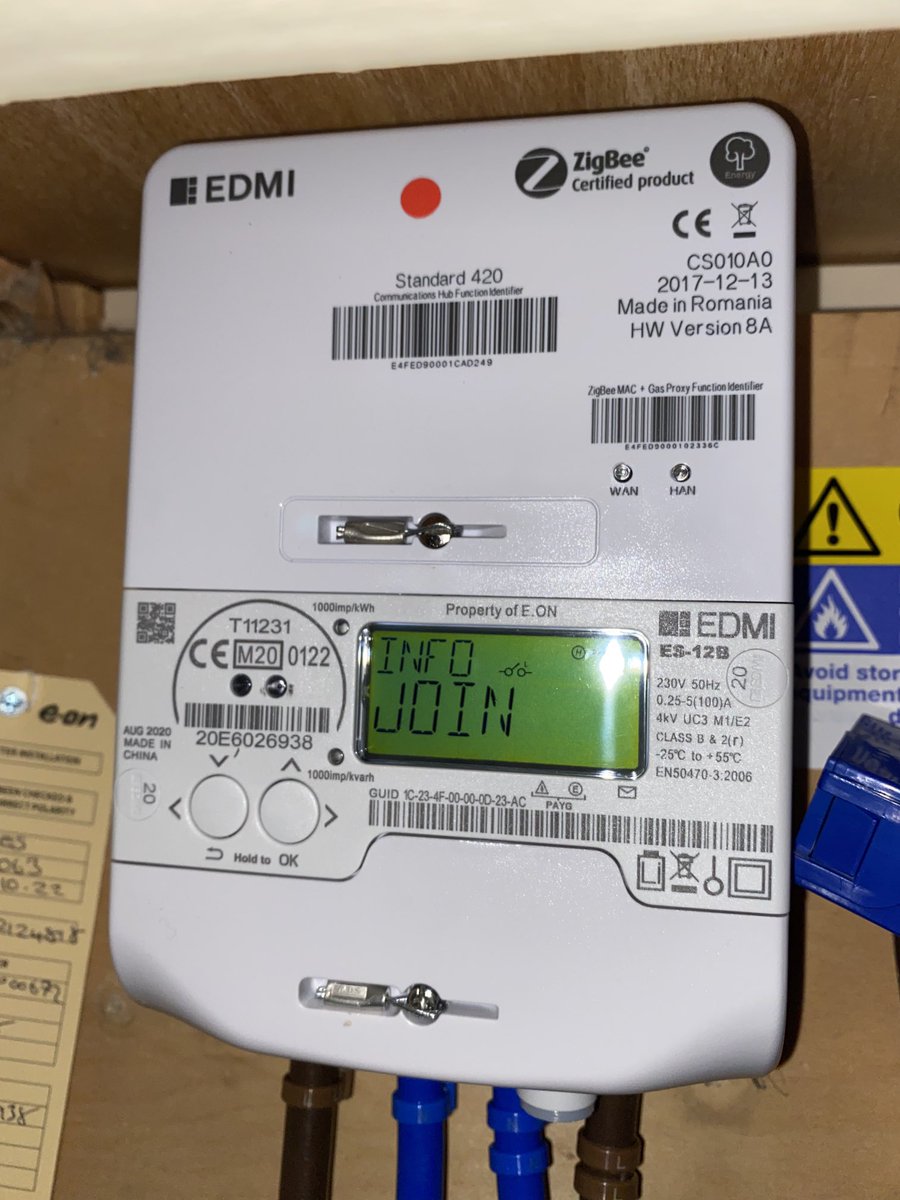 beesbuddy's tweet photo. ⁦@eonnext⁩ can you tell me if my smets2 is working ? https://t.co/dVDlBKN11G
