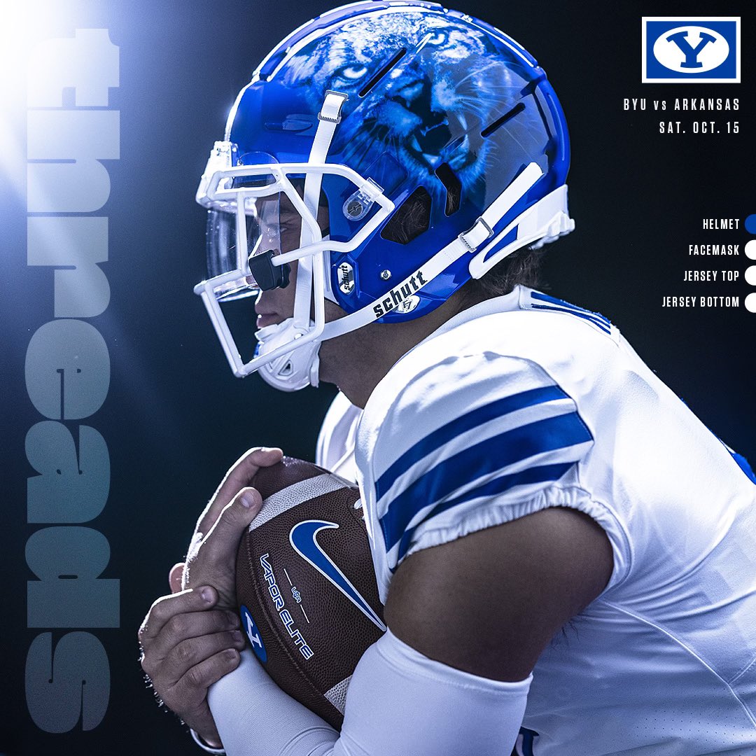 BYU FOOTBALL on Twitter: "Classic meets Custom. https://t.co/cYLU049cFO
