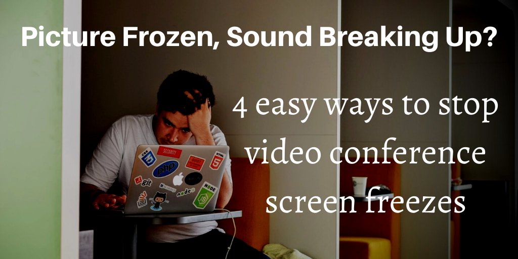 PM_Results's tweet photo. 4 easy ways to stop video conference screen freezes. How to overcome the frustrations of video conferencing https://t.co/GcPrRs4TWL #remotework #remotejobs #covid #zoom #videoconferencing #zoom #screenfreeze #remoteworking #workingfromhome #wfh #socialdistancing #homeoffice https://t.co/id2axUS0Hx