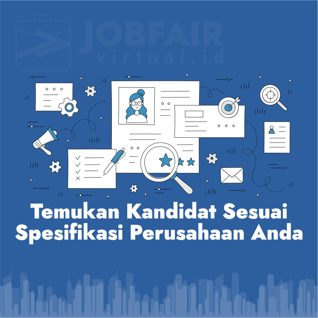 JFVirtual_ID's tweet photo. Temukan Kandidat Sesuai Spesifikasi Perusahaan Anda
#jobfair #jobfairvirtual #lowongankerja https://t.co/3yS9tYECv0