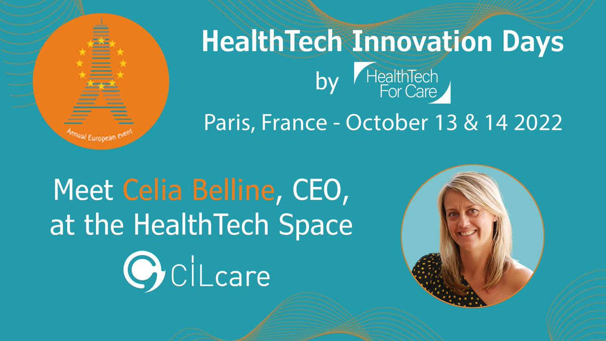 🤝Meet <a href="/BellineCelia/">Belline</a> at the HealthTech Innovation Days 2022 to discuss opportunities in the hearing field
💡Join us at this event that drives and fosters collaborations within Europe's medical and pharma industries
👉htfc-eu.com/htid/

#HTID_Paris <a href="/Healthtech4Care/">HealthTech For Care</a>