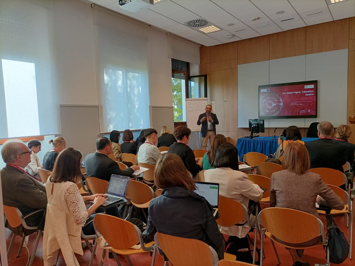 CIMEA_Naric's tweet photo. Today we started the study visit of the @EUErasmusPlus #RecoAsia project, organised by @CIMEA_Naric and hosted by @LUISSSoG in Rome🇮🇹. These days are an opportunity to exchange on our education systems and foster #cooperation and international mobility between #Asia and #Europe. https://t.co/uSb4Rns2OD