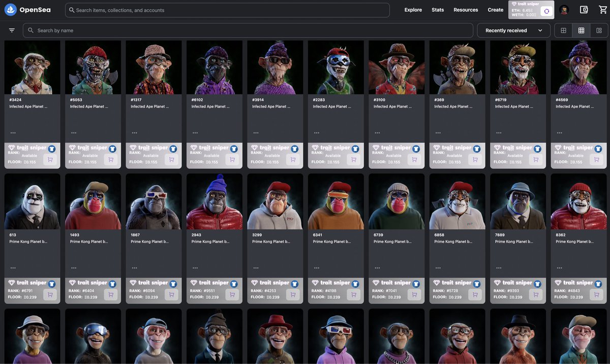 Aloha Prime Fam, what better way to celebrate my birthday on 10/10 with a 10/10/10 sweep on <a href="/PrimeApePlanet/">PRIME PLANET</a> @KongPlanet and Infected Apes + a 🎁 GIVEAWAY!

Like, RT, tag friends! 48hrs. I’ll pick 1 winner to get 1/1/1! 

Lets work towards building a Brand, a Culture, a Legacy. 💙