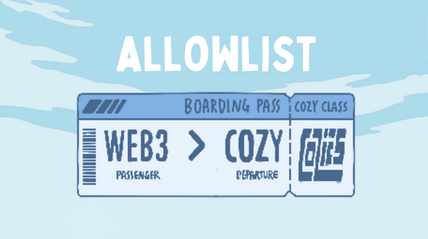 CoziesOfficial's tweet photo. The Allowlist window is finally open! All Passengers with an allowlist can connect their Metamask at https://t.co/03antVkPun 🎟️ #JourneywithCozies https://t.co/RCuZ0EdK4C