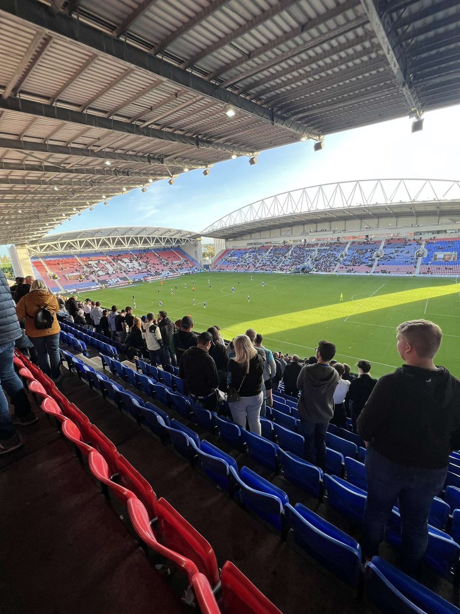 deckleston's tweet photo. Our support against Cardiff this weekend was abysmal. I had to take a little picture just to prove it. It’s shocking. You call it a Phoenix I call it a library. We have undoubtedly one of the worst fan bases in the league. Rant over #wafc #efl https://t.co/7nbnuueU2h