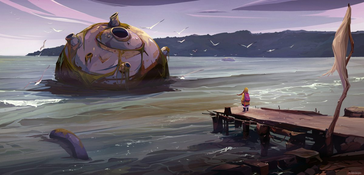 「Discover the Art of George Marnero, Envi」|IAMAGのイラスト