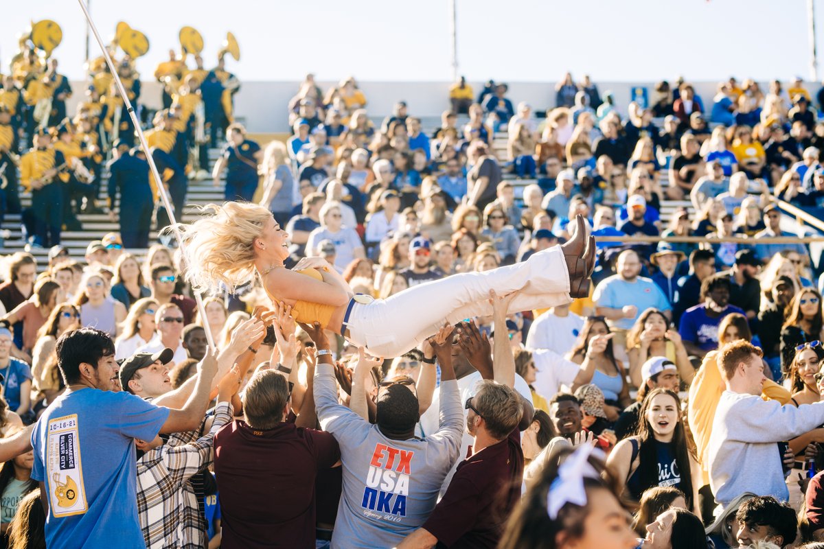 We are practically up in the air with excitement, because Homecoming week at #TAMUC begins NEXT MONDAY!

Keep an eye on tamuc.edu/Homecoming to see event updates and schedules. This is a week that you won't want to miss! #TAMUCHOCO22
