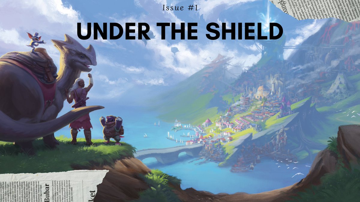 Reader, for your enlightenment and entertainment, please enjoy the very first issue of Under The Shield! 

Within its pages (well, I suppose "page" because it's on the internet), you will find the latest development updates for Ultracore! ow.ly/PJMX50L5VlK