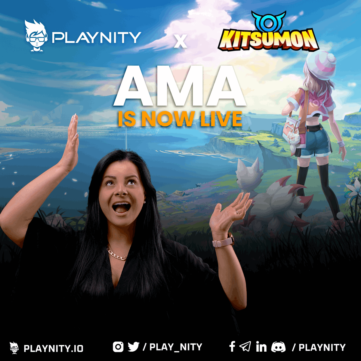 🔴 LIVE with <a href="/KitsumonWorld/">Kitsumon 🥚</a> 🔴

Join us for a talk about the game and our partnership and get a chance of winning a special #Giveaway for active listeners 👀

Join us! 👇 #P2E #NFTs

x.com/i/spaces/1vAxR…