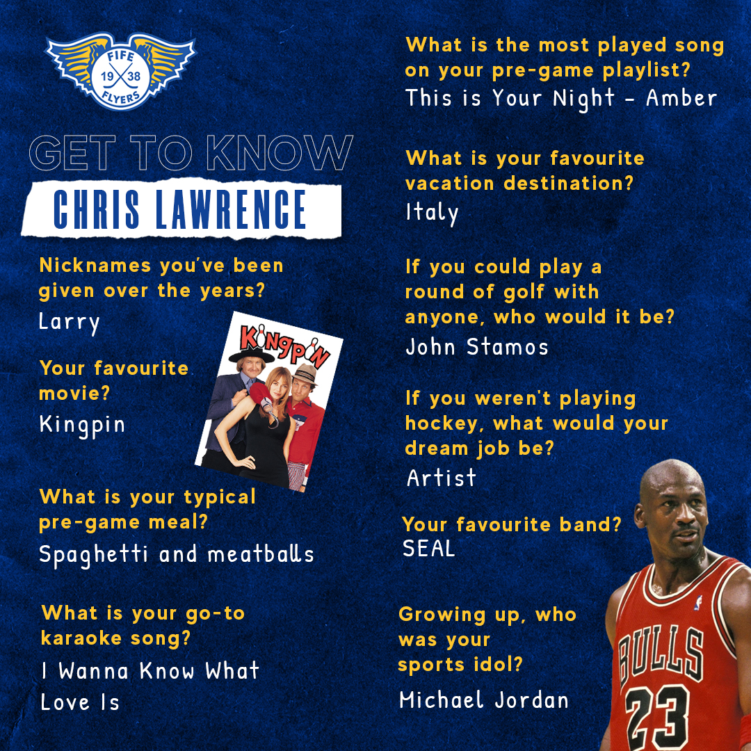 FifeFlyers's tweet photo. Getting to know Chris Lawrence! https://t.co/HY0wjCbX5v