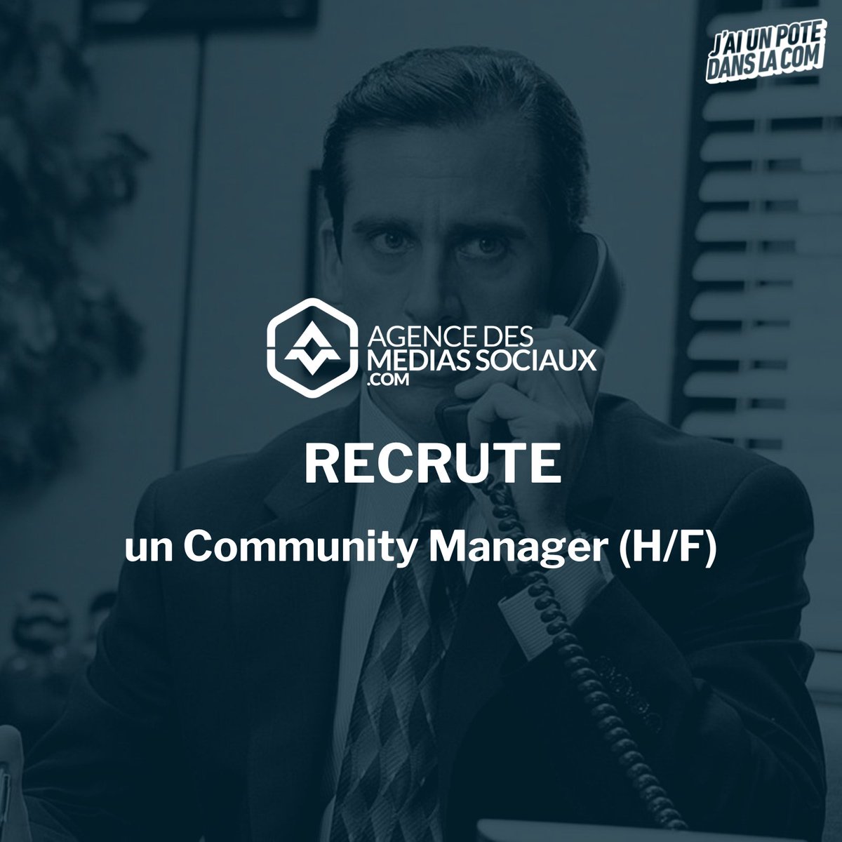 📣 RECRUTEMENT : <a href="/mediassociaux/">mediassociaux</a> recherche un Community Manager (H/F) en CDI

Retrouvez l'offre ici ▶️ job.jai-un-pote-dans-la.com/poste/agencede…

#recrutement #humanresources #jobinterviews #hiringandpromotion #jobsearch #jobseekers