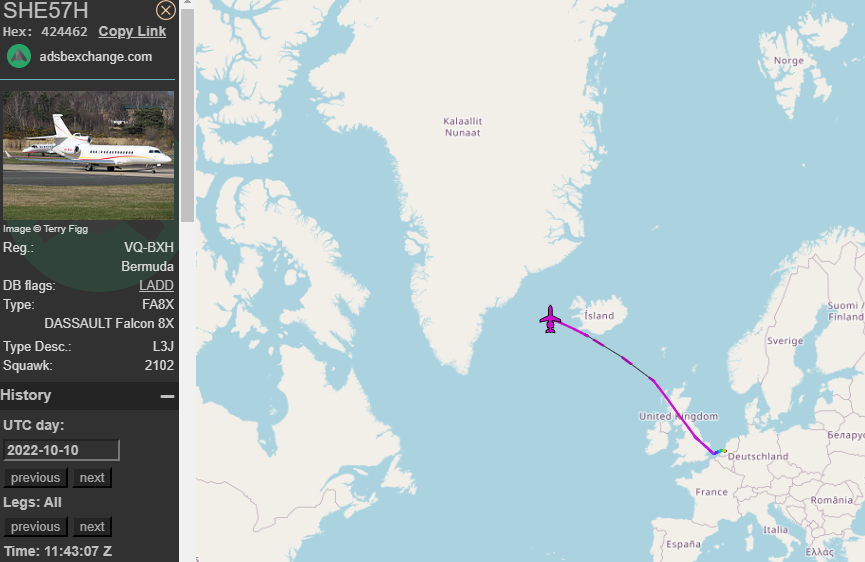 ShellJet's tweet photo. Shell execs most likely on their way to Kitimat, Canada, to check on the progress of their $40bn LNG facility, the largest fossil infrastructure project in Canada. It will ship 28 million tons a year, equivalent to 10% of current global supply. A massive climate destroying thing https://t.co/SlEWer8saA