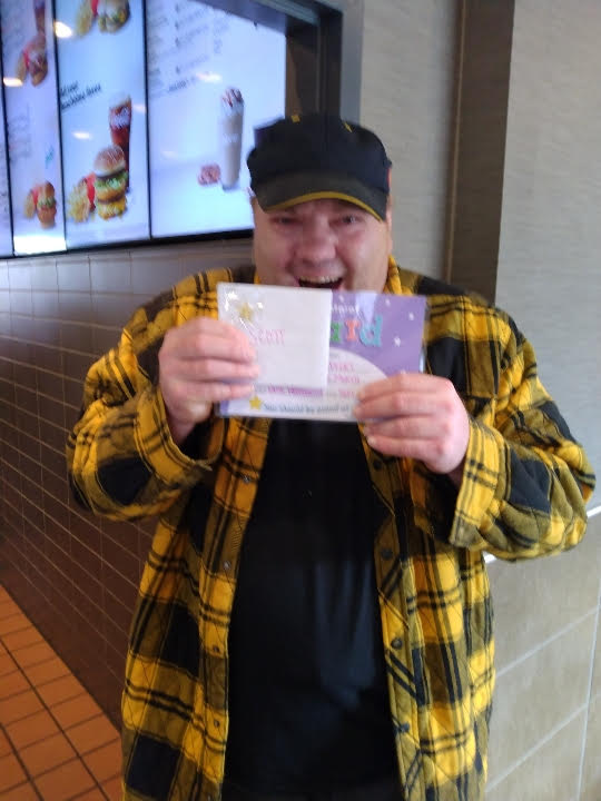 During National Disability Employment Awareness Month, we are spotlighting different employees throughout our community. This week we are featuring Scott who is employed at McDonald's. Scott was recently recognized as employee of the month too! #NDEAM2022 #DiversityAndInclusion