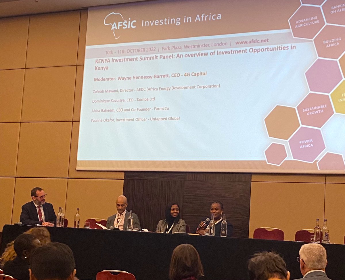 We’re in London discussing revenue-based asset financing for African SMEs at <a href="/AFSICafrica/">AFSIC</a> 🇬🇧! If you’re attending or in town this week, send us a DM to connect 📩 <a href="/jimchu/">Jim Chu</a> <a href="/YvonneOnyebuchi/">Yvonne O. Okafor</a> <a href="/lundiestrom/">Lundie Strom</a> #afsic2022
