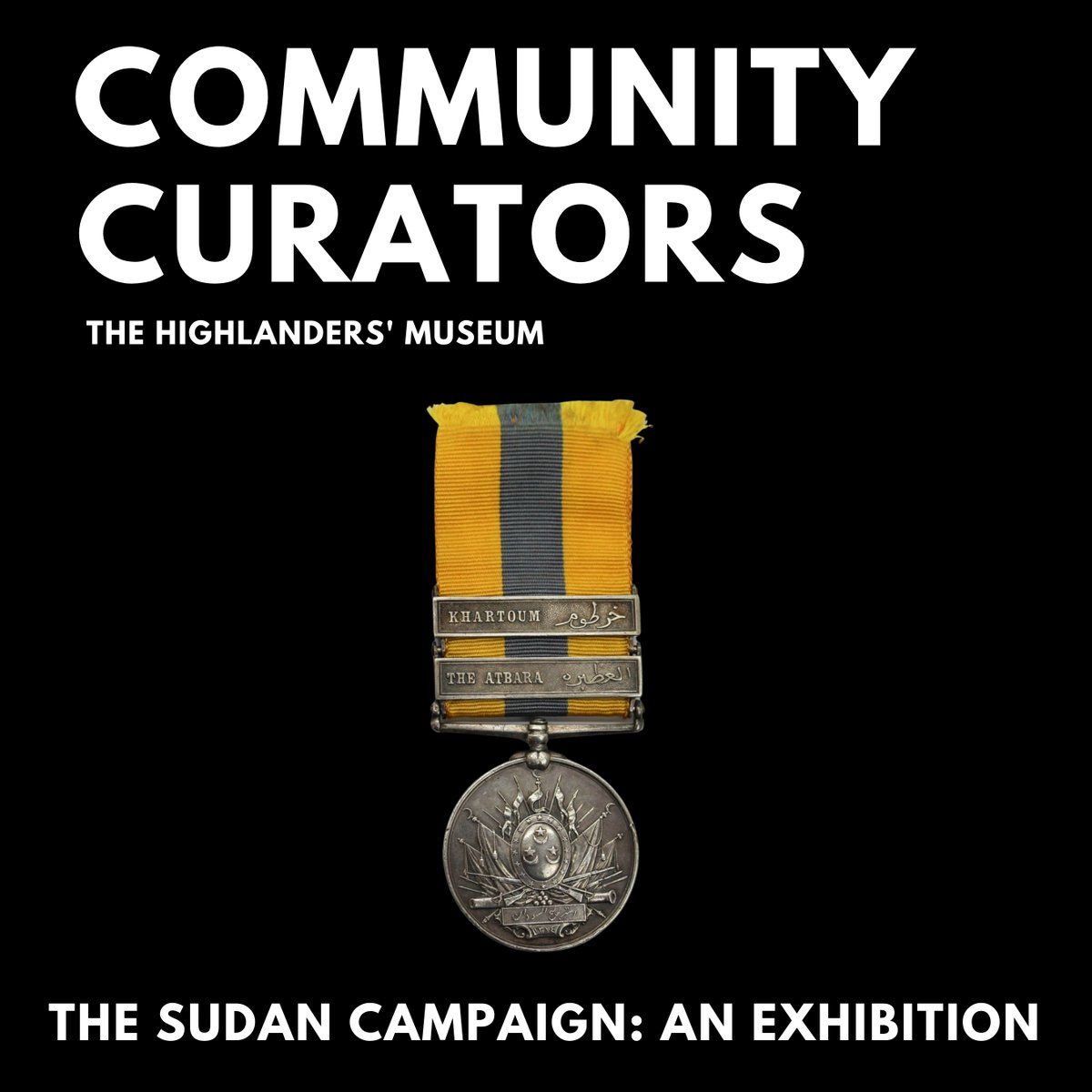 Community Curators is back!  🌟

We’re on the lookout for volunteers to take part in our 6-week programme from November 2022, helping us to research and interpret never-before-seen objects from our collection from the Sudan Campaign. 

Find out more: buff.ly/3ywEDO2