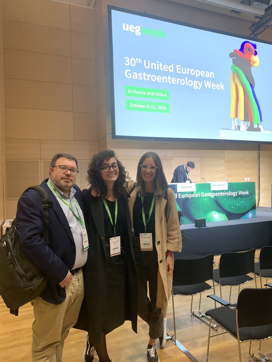 Santiago IBD Team <a href="/gastrochus/">Gastro SANTIAGO</a> in <a href="/my_ueg/">United European Gastroenterology</a> <a href="/IriaBaston/">Iria</a> <a href="/CrisCalvinoS/">Cris CalvinoS</a> We are not all, we miss <a href="/Rocio_stg/">Rocío Ferreiro</a>
