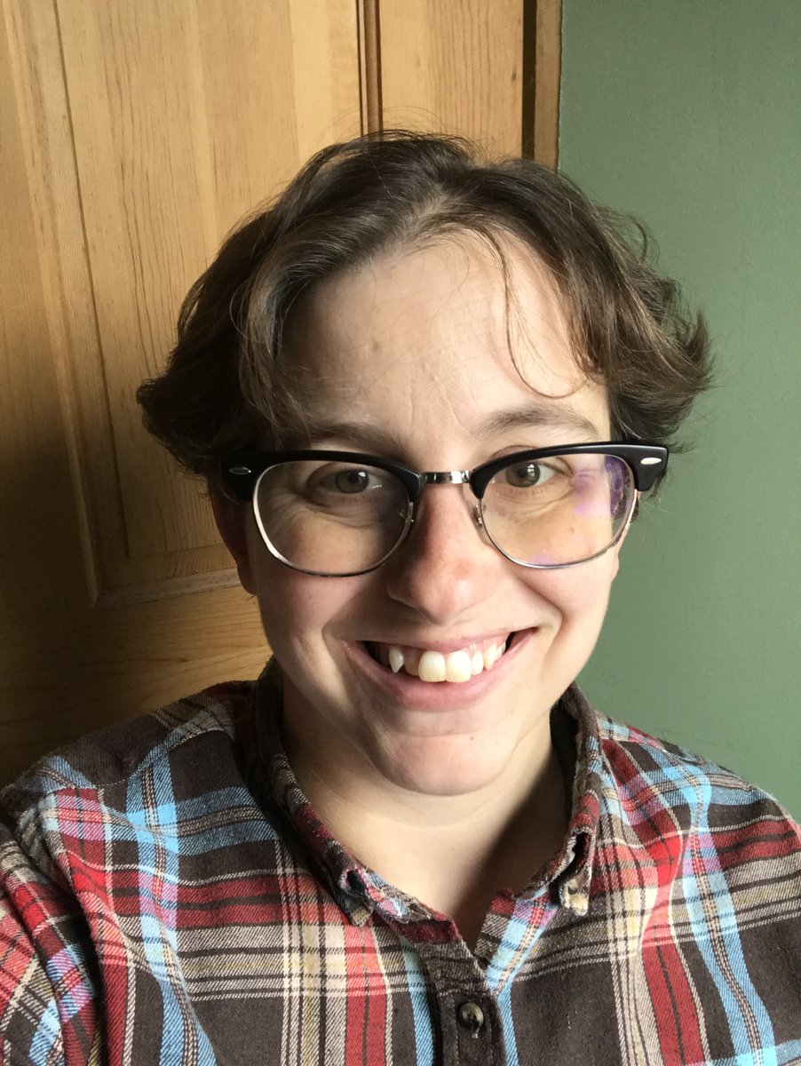 ShatteredSmooth's tweet photo. I'm Sara, and #IAmNonbinary! I'm also an author of queer fantasy and science fiction novels. My latest novel, Earth Reclaimed, features nonbinary and trans main characters on an adventure in a magical future: https://t.co/FcHRA8mzYC
My cat, Goose, likes to "help" me write. https://t.co/abnT5wqMmu