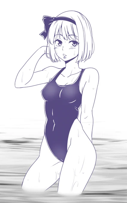 水着妖夢ちゃん 