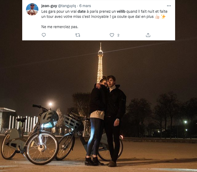Vélib' tweet media