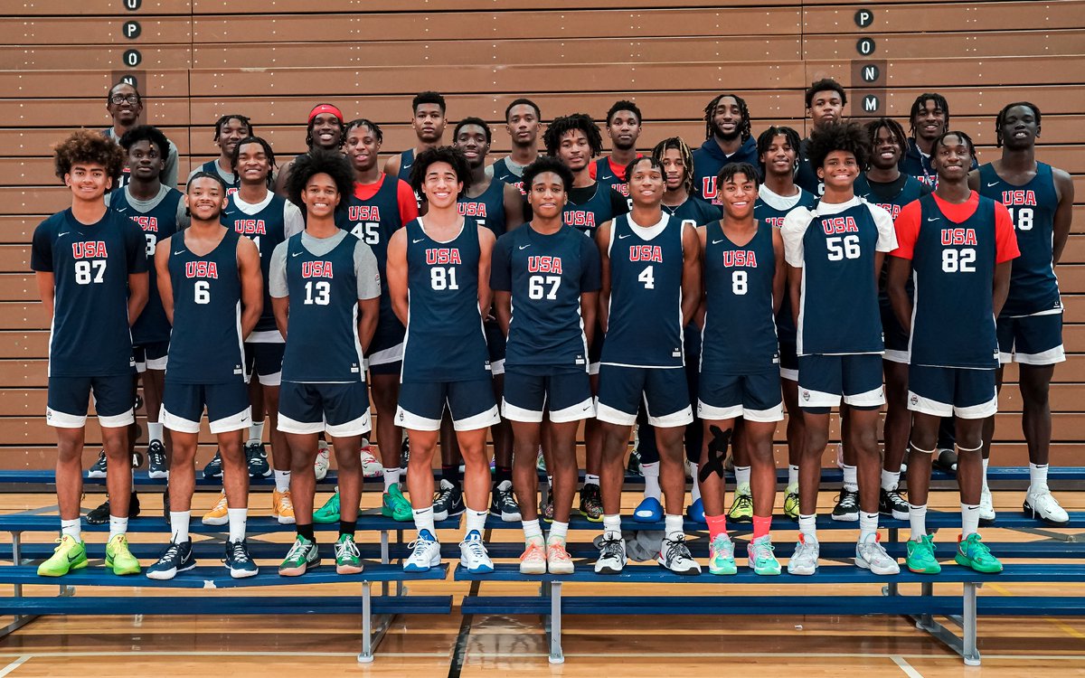 📸 The 2022 USA Men's Jr. National Team October Minicamp group❕