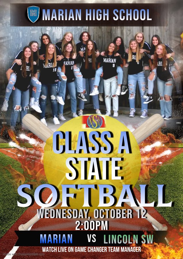 CrusadersSball's tweet photo. 📣🥎STATE SOFTBALL🥎📣
📍Hastings
📆Kicks off Wednesday
🆚Marian vs Lincoln SW
⏱2:00pm
🔹Buy your tickets online
🔹All about NSAA tournament here: https://t.co/qyQ994ZaUj https://t.co/7b4oUsYEfW