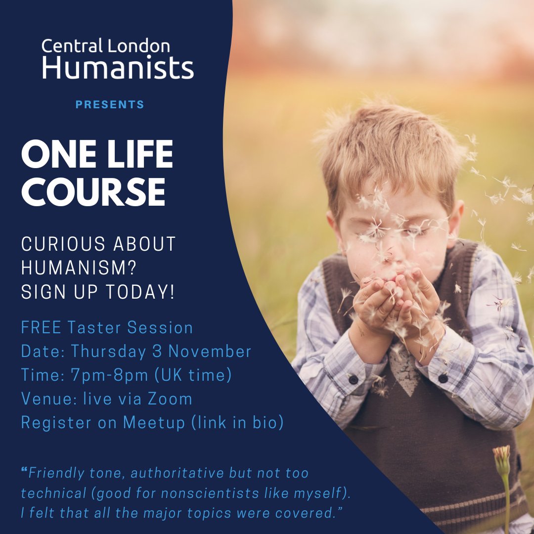 Central London Humanists tweet media