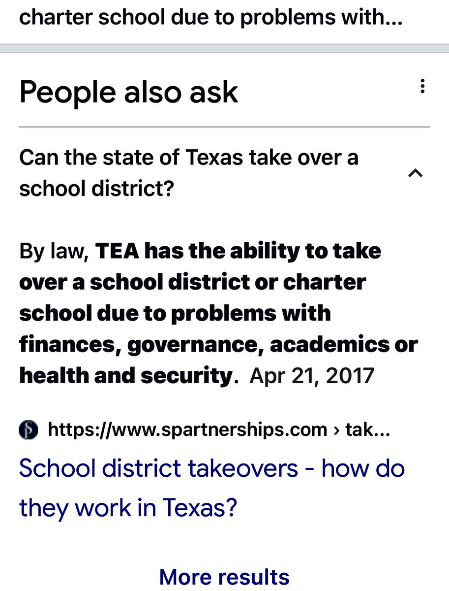 misu3452's tweet photo. @TexasStandard @TPRNews @DavidMartinDavi Why hasn’t TEA been called in? https://t.co/oXQaQjXzUV