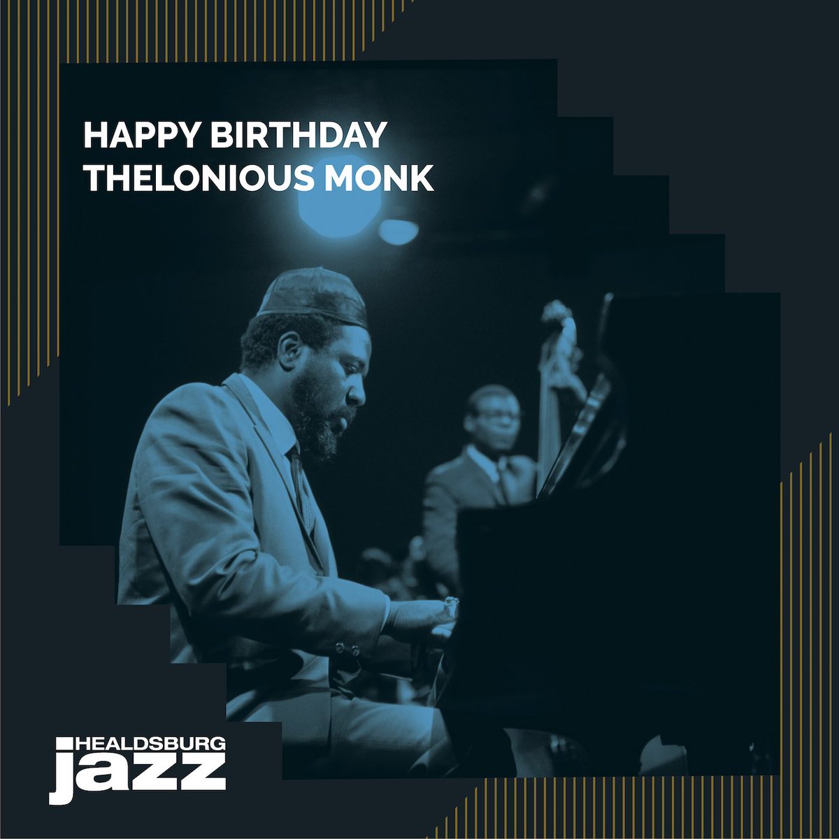 healdsburgjazz's tweet photo. Happy birthday, Thelonious Monk! https://t.co/okNFnTBBRh