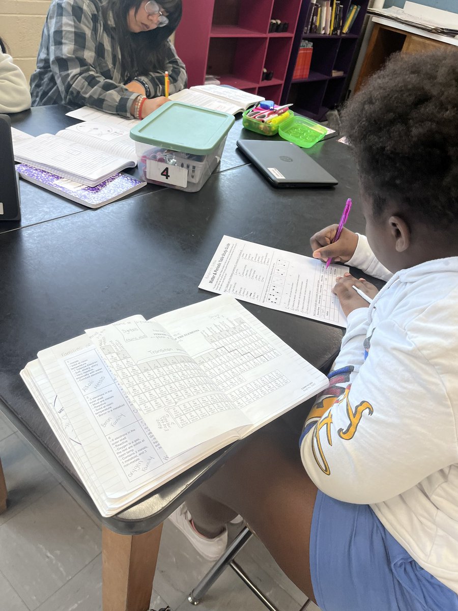 PCS_AVID's tweet image. Interactive notebooks and engagement on a Monday at Grifton! #AVIDmindset