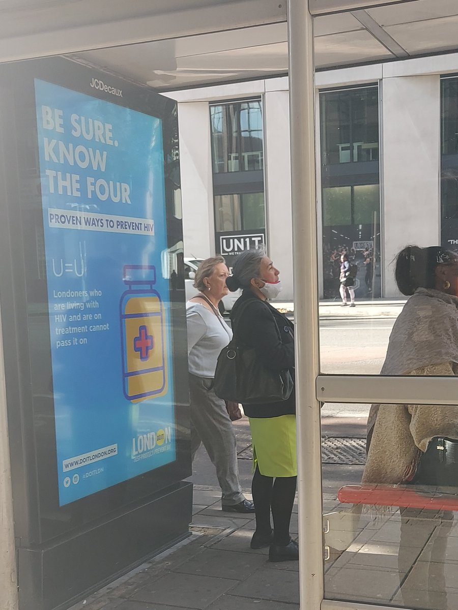 Keep a lookout for our latest campaign across the capital! #BeSureKnowtheFour #PreventHIV💥🙌👇