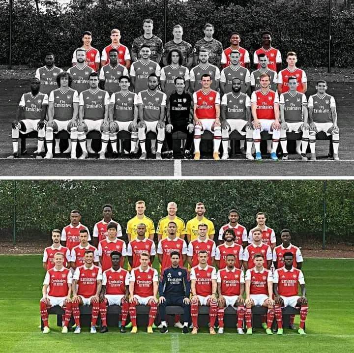 WelBeast's tweet photo. Only 7 players remain from the squad Mikel Arteta inherited in December 2019. 

That's been a massive overhaul and upgrade. https://t.co/6wb1R018Jo