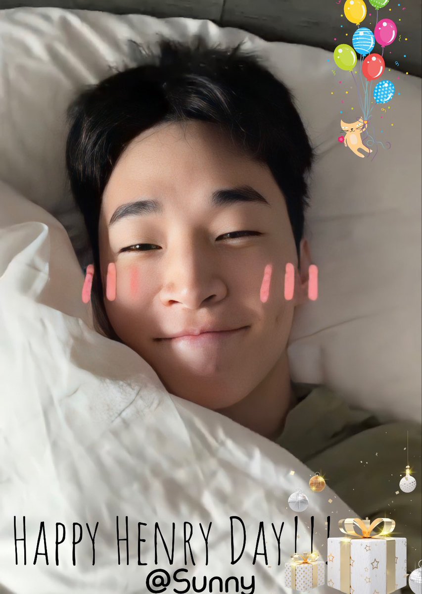Sunny891011's tweet photo. 행복한 꿈 꾸고, 기분좋은 생일 아침 맞이하기😍
사랑해 나의 슈스🌟

@henrylau89

#HappyHenryDay
#헨리생일축하해요
#헨리야사랑해
#ityouHenryDay
#헨리 #Henry #刘宪华 https://t.co/1AW01PfF59