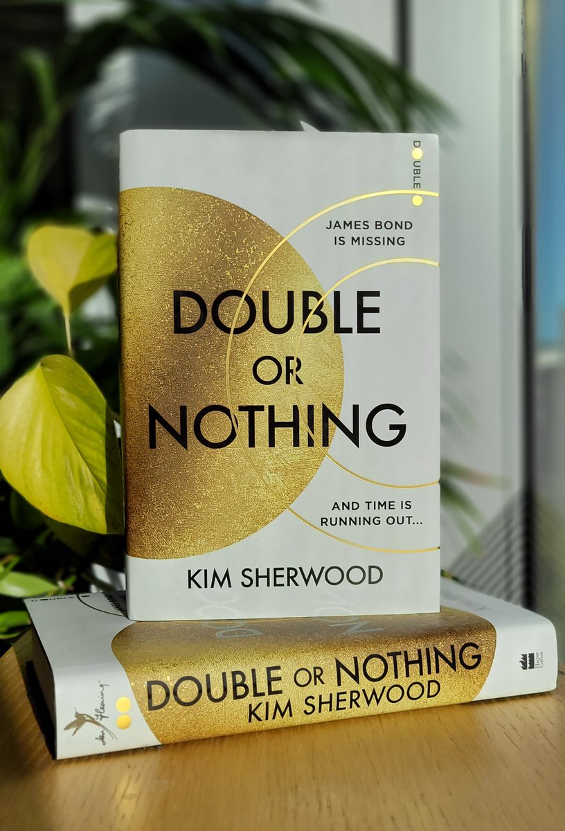 Giveaway time! Calling all Bond fans, the thrilling and explosive 'Double or Nothing' by @kimtsherwood is the newest addition to the James Bond canon. Like and RT by next Wednesday for a chance to win one of these beautiful hardback copies 🔥 #doubleornothing