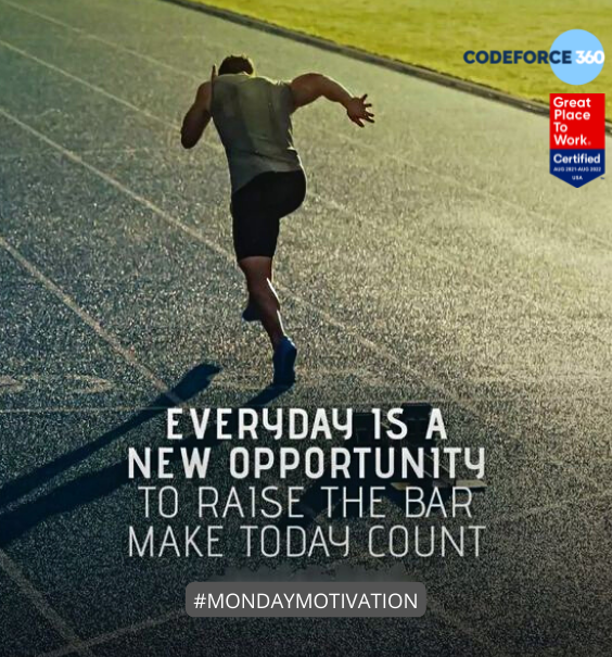 Codeforce3's tweet image. “This should be the spirit every Monday. Know that something good will always happen.” —Gabriel García Márquez
#teamcodeforce #CodeForce360 #motivationalquotes
#WeAreHiring #staffing #recruitment #teamwork
#jobsintech #motivation #mondaymotivation