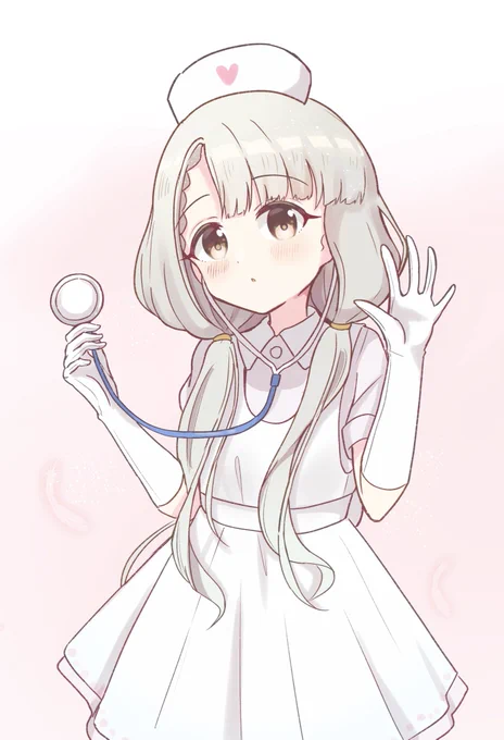 あと、お顔可愛く描けたからバストアップも…… 