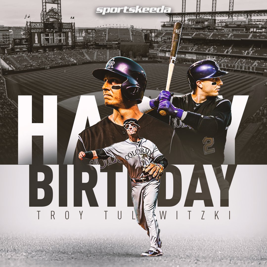 Happy Birthday to former INF Troy Tulowitzki!!     5x All-Star 2x Gold Glover 2x Silver Slugger 