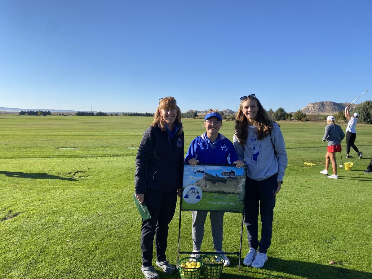 AHS_Girls_Golf's tweet photo. Ready for Nebraska 2022 Girls Golf State Championship. #skodawgs https://t.co/9WCglJlZ8A