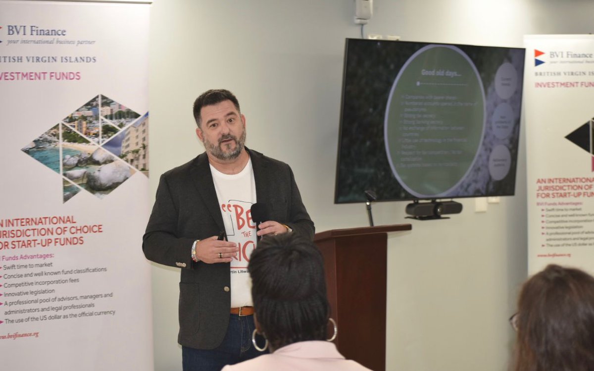 BVIFinance's tweet photo. Preserving wealth in an ever-evolving digital world was the theme of the Evening with Martin Litwak, hosted by BVI Finance on October 6. Click the link for the full story. https://t.co/4D9mE6Lpch #BVIFinace #BVI #MartinLitwak #Preservingwealth https://t.co/O7nHH1C1w5