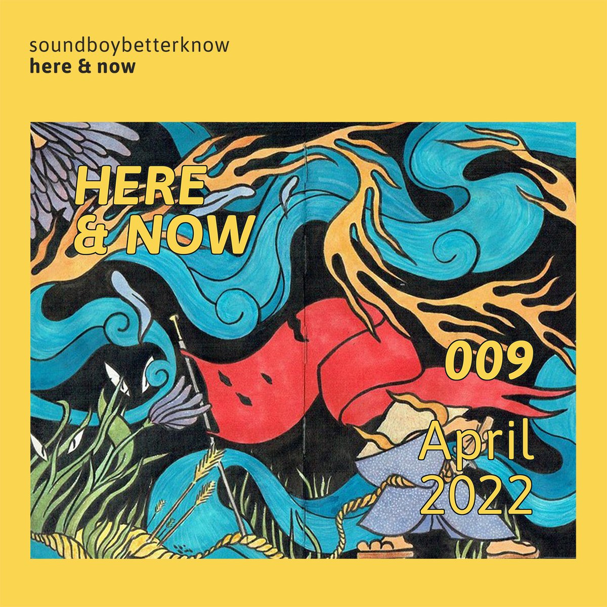 In the first year of Here &amp; Now we've featured 140 artworks by 104 artists in our monthly blogs. Issue 009, cover image by sbbk. Thank-you to all the artists who let us feature their work; Here &amp; Now is a celebration of your creativity 💛 

minimalstate.co.uk/blog/here-and-…