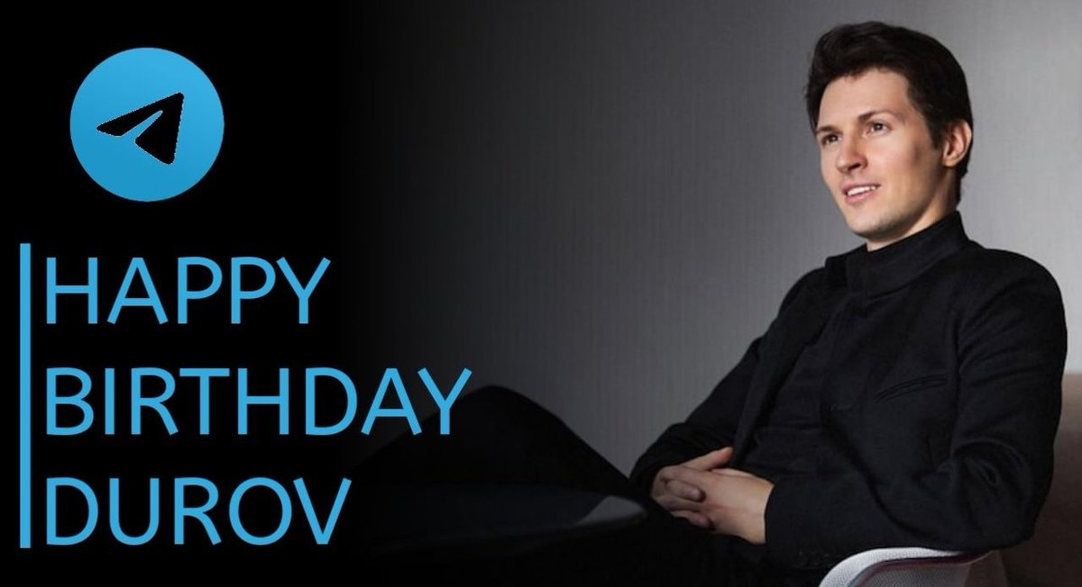 abhijith2109's tweet photo. Happy Birthday Durov Bro ❤️
Thanks for giving us the best ever messaging app 🎉
@durov 
#telegram 
#happy
#birthday https://t.co/elGpNd6USk