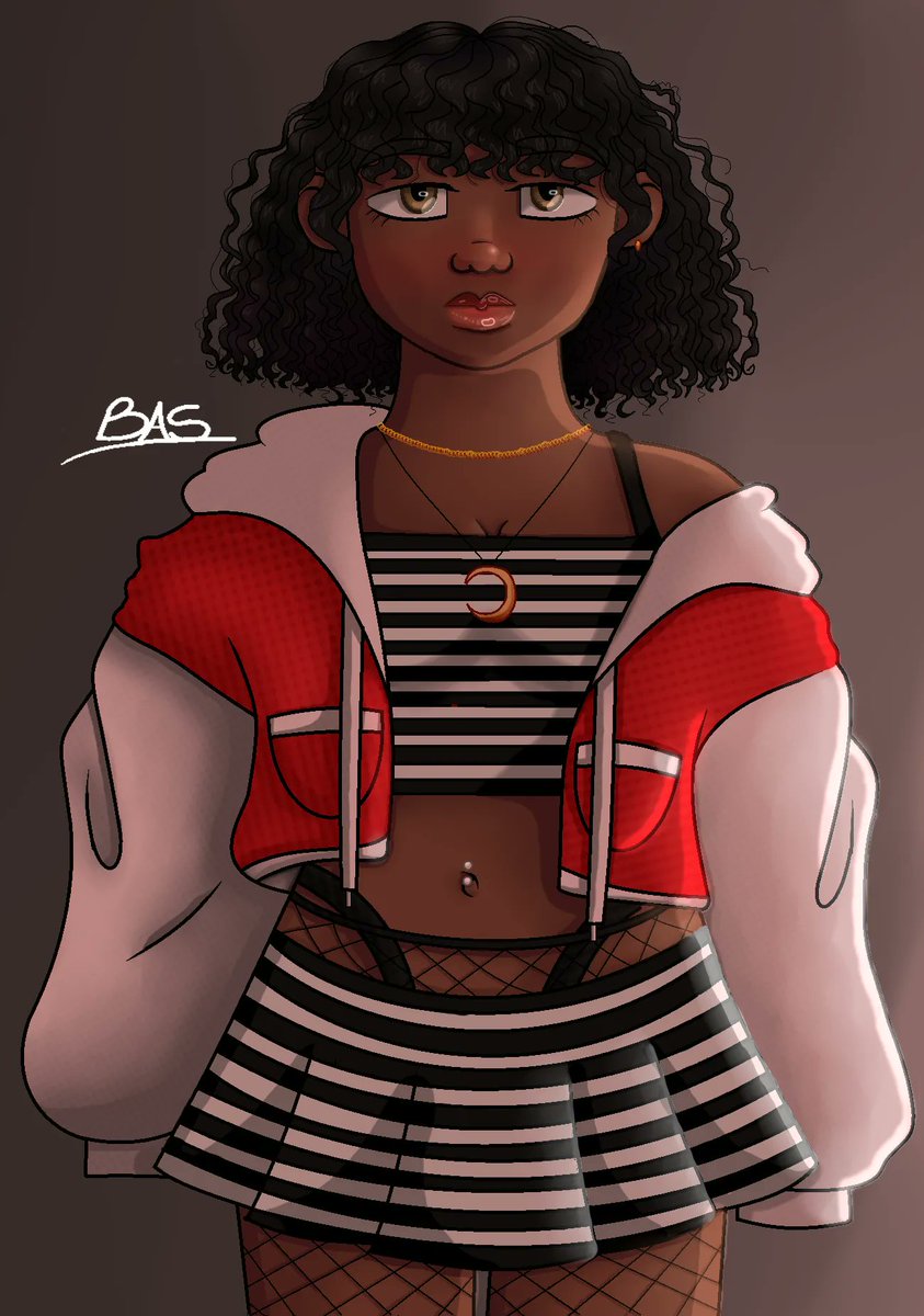 artesbas's tweet photo. Conheçam a Elyna Ramona, minha mais nova OC
#ocarts #curlsoncurls #art #blackskin #stylepost #prettywomen #drawingart #oc #beautifulcurls #blackperfection #blackgirlboss #personarte #cartoonstyle https://t.co/54gLD8VbQ1