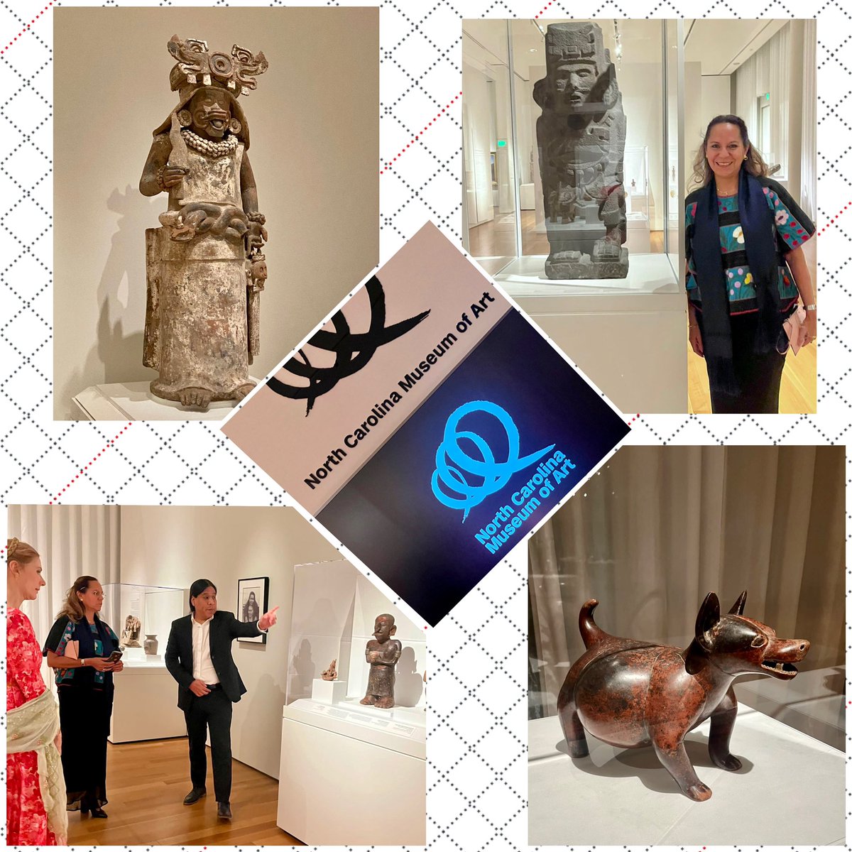 ConsulMexRlm's tweet photo. #MEXICO in @ncartmuseum!
The People’s Collection, Reimagined, a taste of #diversity
#inclusion
#multicuturalism in NC. Congratulations!
@SRE_mx
@EmbamexEUA
@DiplomaciacMX
@NC_Governor
@SecReidWilson
@nccultur
@cvelasco18 https://t.co/VJyKExHmg7