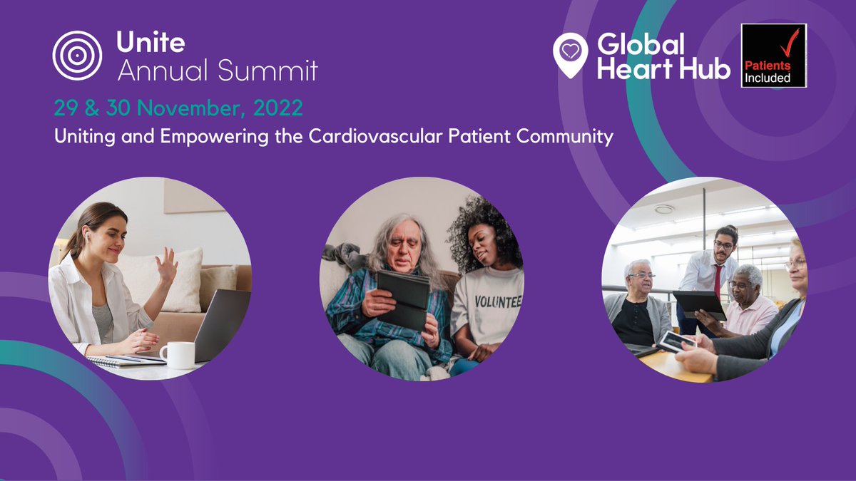 Global Heart Hub (@globalhearthub) on Twitter photo The second Unite Annual Summit is here! 
📅 November 29 & 30
⏱3:00PM-6:30PM CET
💻 Virtual Event
🫀 Don't miss our Disease Focus sessions on Heart Failure, Heart Valve Disease, Cardiomyopathy, Women and Heart Disease and ASCVD.
Register for FREE 
➡️ bit.ly/3VgAuri The second Unite Annual Summit is here! 
📅 November 29 & 30
⏱3:00PM-6:30PM CET
💻 Virtual Event
🫀 Don't miss our Disease Focus sessions on Heart Failure, Heart Valve Disease, Cardiomyopathy, Women and Heart Disease and ASCVD.
Register for FREE 
➡️ bit.ly/3VgAuri
